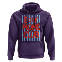 Boy Moms Club Hoodie Funny Motherhood Baseball Gift For Mom