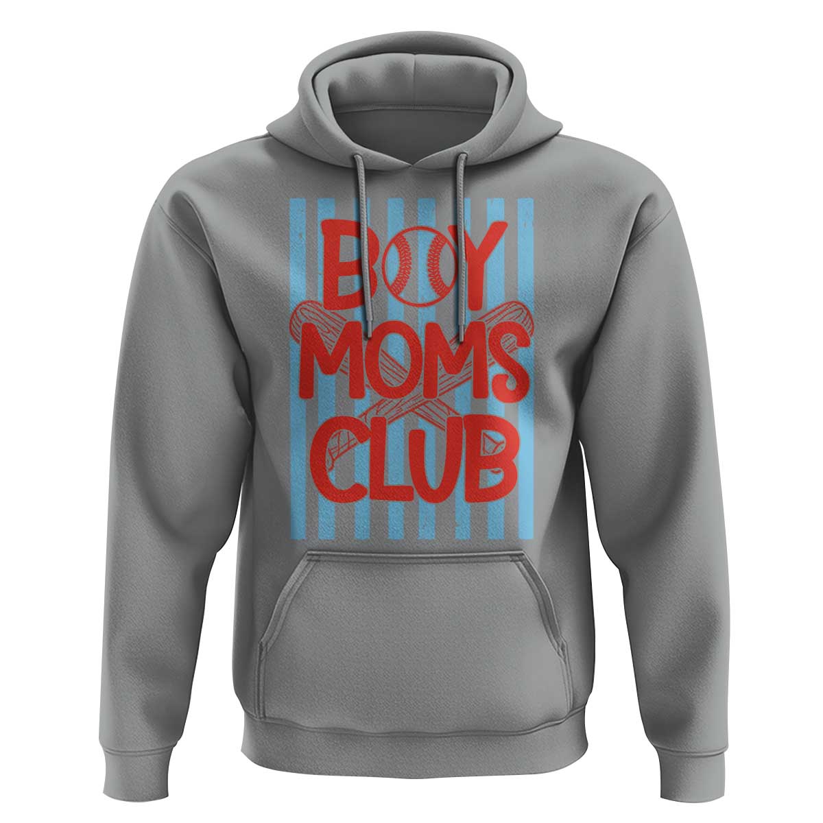 Boy Moms Club Hoodie Funny Motherhood Baseball Gift For Mom