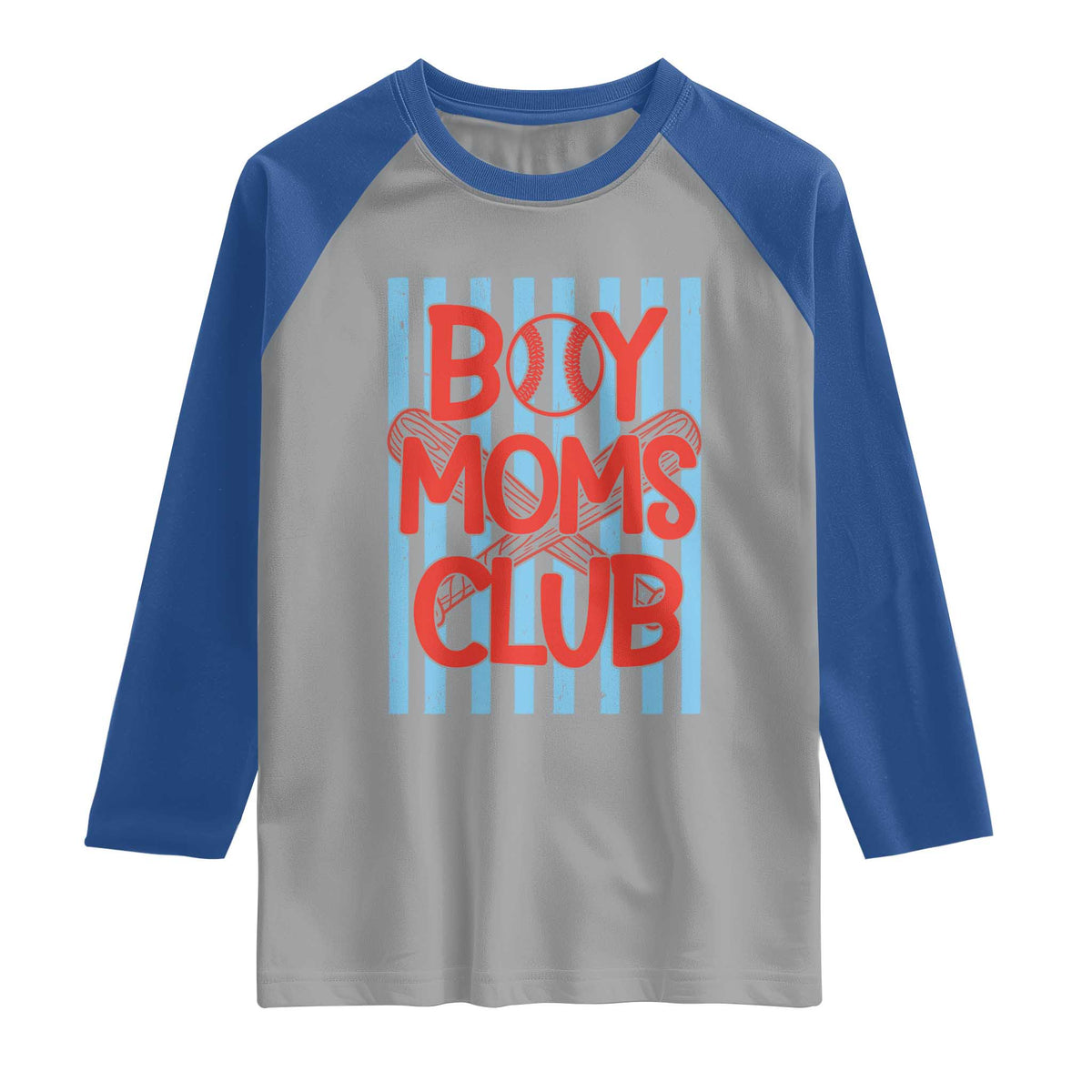 Boy Moms Club Raglan Shirt Funny Motherhood Baseball Gift For Mom