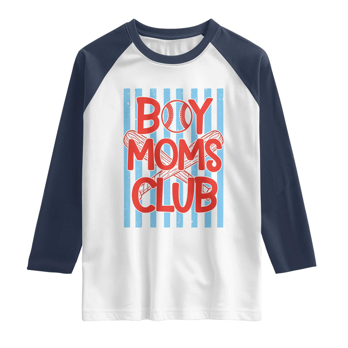 Boy Moms Club Raglan Shirt Funny Motherhood Baseball Gift For Mom