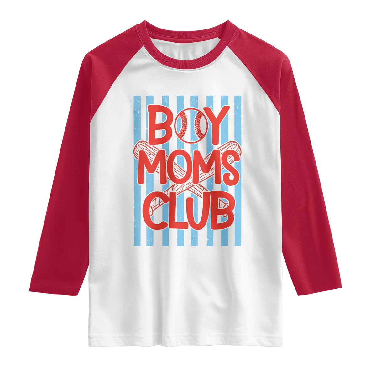 Boy Moms Club Raglan Shirt Funny Motherhood Baseball Gift For Mom