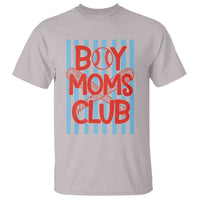 Boy Moms Club T Shirt Funny Motherhood Baseball Gift For Mom