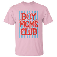 Boy Moms Club T Shirt Funny Motherhood Baseball Gift For Mom