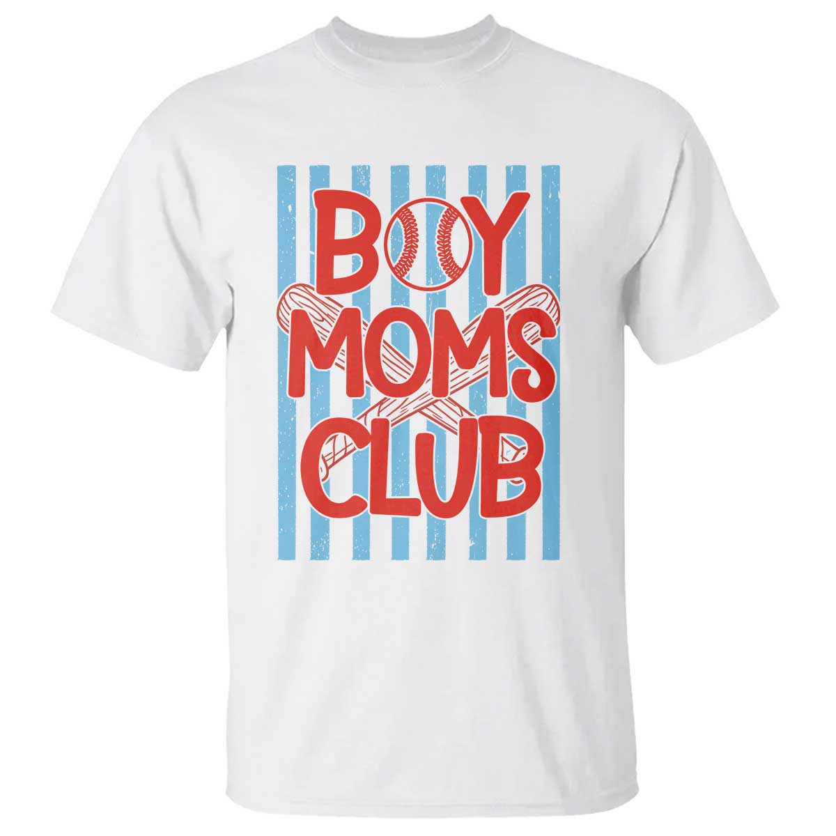 Boy Moms Club T Shirt Funny Motherhood Baseball Gift For Mom