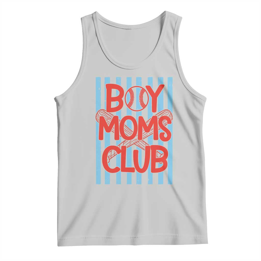 Boy Moms Club Tank Top Funny Motherhood Baseball Gift For Mom