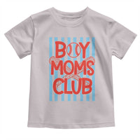 Boy Moms Club Toddler T Shirt Funny Motherhood Baseball Gift For Mom