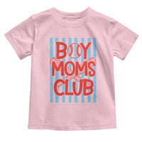 Boy Moms Club Toddler T Shirt Funny Motherhood Baseball Gift For Mom