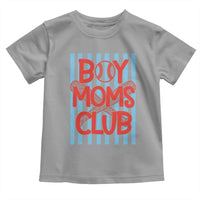 Boy Moms Club Toddler T Shirt Funny Motherhood Baseball Gift For Mom