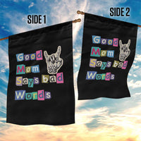 Good Moms Say Bad Words Garden Flag Funny Sarcastic Mom Mother’s Day Gift