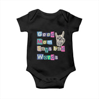 Good Moms Say Bad Words Baby Onesie Funny Sarcastic Mom Mother’s Day Gift