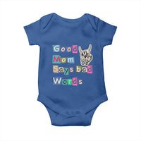 Good Moms Say Bad Words Baby Onesie Funny Sarcastic Mom Mother’s Day Gift