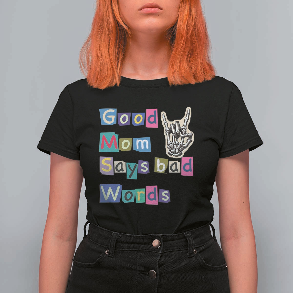 Good Moms Say Bad Words T Shirt For Women Funny Sarcastic Mom Mother’s Day Gift