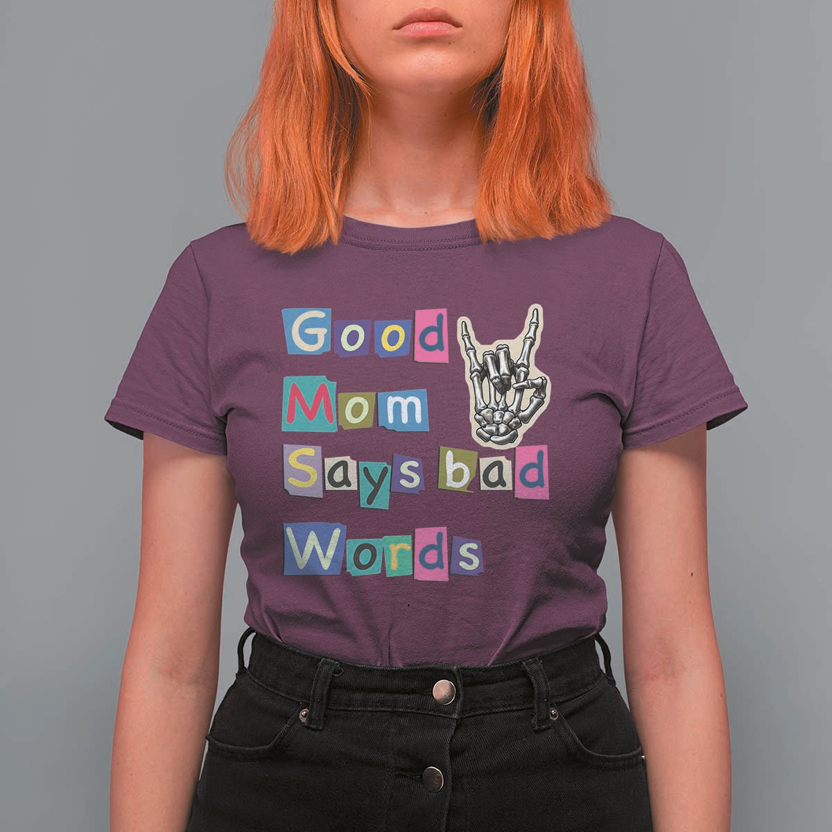 Good Moms Say Bad Words T Shirt For Women Funny Sarcastic Mom Mother’s Day Gift