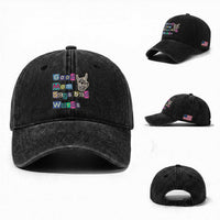 Good Moms Say Bad Words Washed Cotton Baseball Cap Funny Sarcastic Mom Mother’s Day Gift