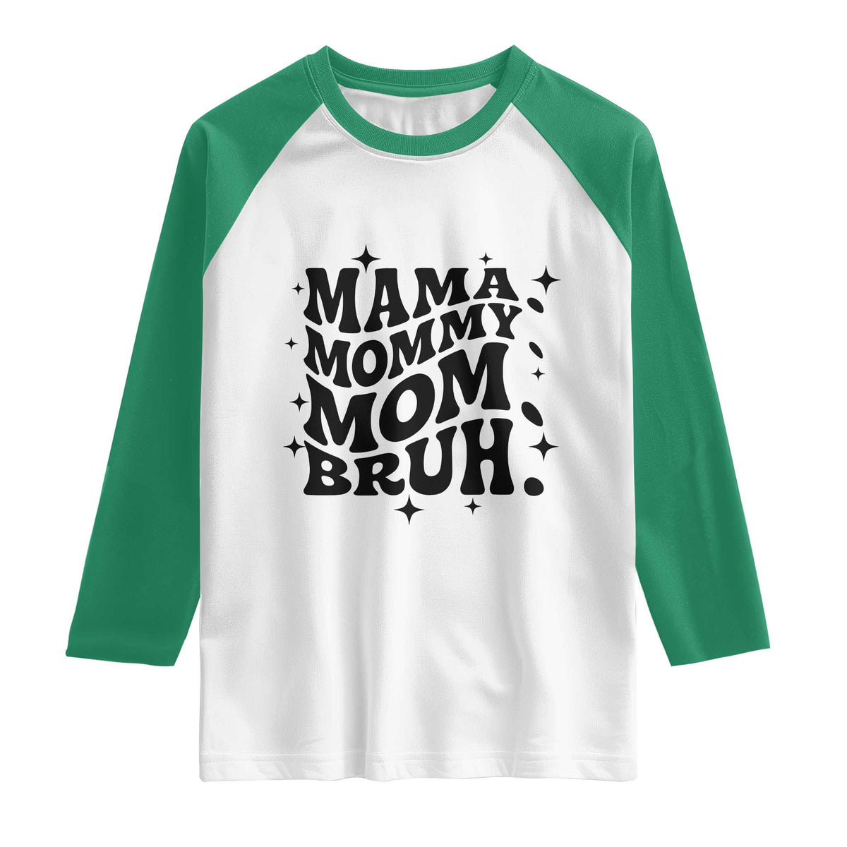 Mama Mommy Mom Bruh Raglan Shirt Funny Mom Life Mother’s Day Gift