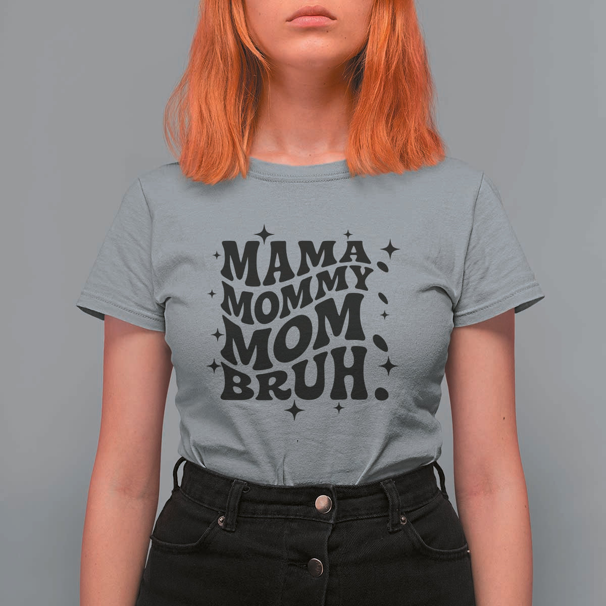 Mama Mommy Mom Bruh T Shirt For Women Funny Mom Life Mother’s Day Gift