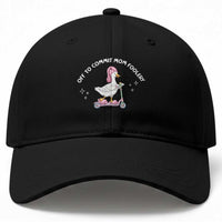 Funny Goose Mom Baseball Cap Off To Commit Mom Foolery