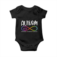 Autism Acceptance Baby Onesie Neurodivergent Support Infinity Symbol