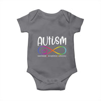 Autism Acceptance Baby Onesie Neurodivergent Support Infinity Symbol