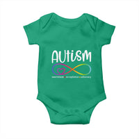 Autism Acceptance Baby Onesie Neurodivergent Support Infinity Symbol