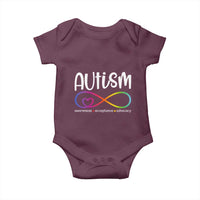 Autism Acceptance Baby Onesie Neurodivergent Support Infinity Symbol
