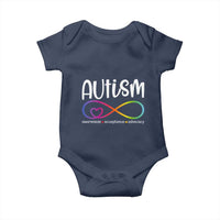 Autism Acceptance Baby Onesie Neurodivergent Support Infinity Symbol