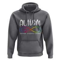Autism Acceptance Hoodie Neurodivergent Support Infinity Symbol