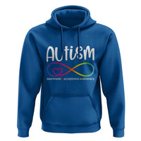 Autism Acceptance Hoodie Neurodivergent Support Infinity Symbol