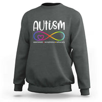 Autism Acceptance Sweatshirt Neurodivergent Support Infinity Symbol