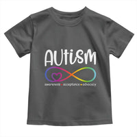 Autism Acceptance Toddler T Shirt Neurodivergent Support Infinity Symbol
