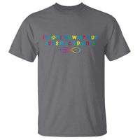 Autism Acceptance T Shirt Neurodivergent Support Infinity Heart Symbol