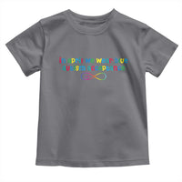 Autism Acceptance Toddler T Shirt Neurodivergent Support Infinity Heart Symbol