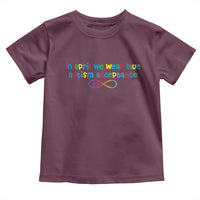 Autism Acceptance Toddler T Shirt Neurodivergent Support Infinity Heart Symbol