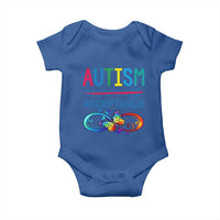 Autism Acceptance Baby Onesie Neurodivergent Support Infinity Butterfly Symbol