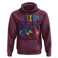 Autism Acceptance Hoodie Neurodivergent Support Infinity Butterfly Symbol