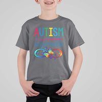 Autism Acceptance T Shirt For Kid Neurodivergent Support Infinity Butterfly Symbol