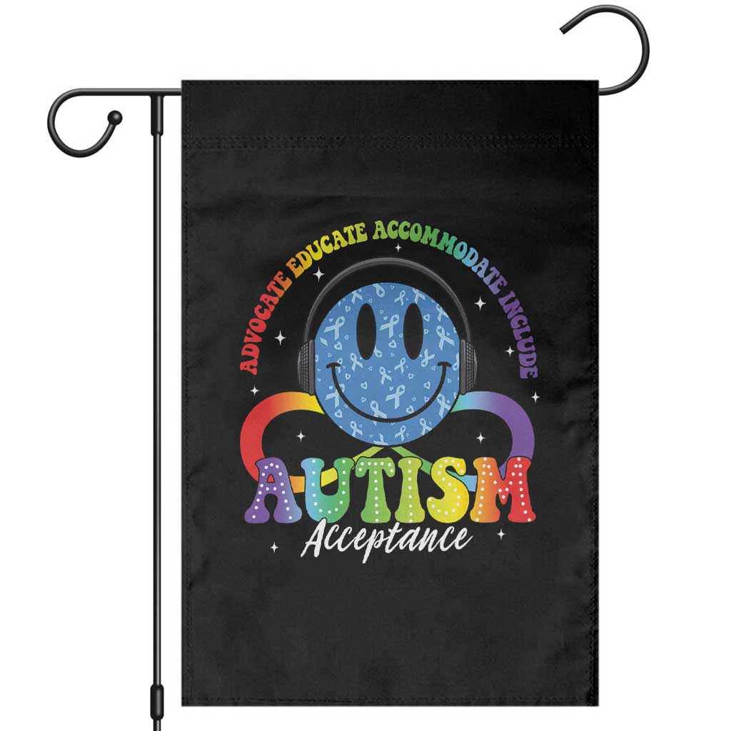 Autism Acceptance Garden Flag Acceptance Special Education Teacher Kids