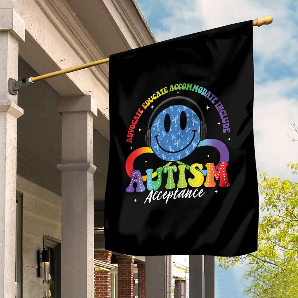 Autism Acceptance Garden Flag Acceptance Special Education Teacher Kids