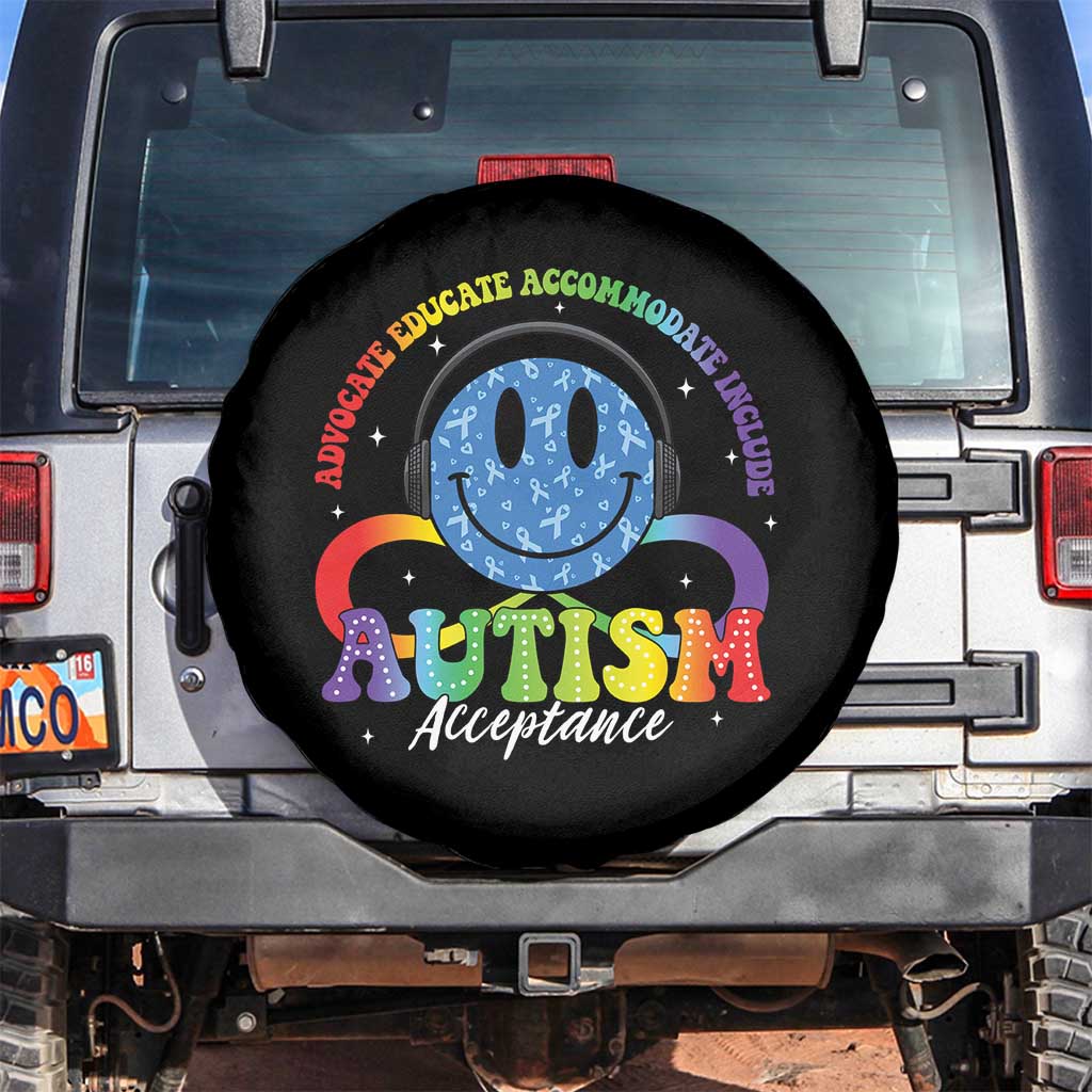 Autism Acceptance Spare Tire Cover Acceptance Special Education Teacher Kids
