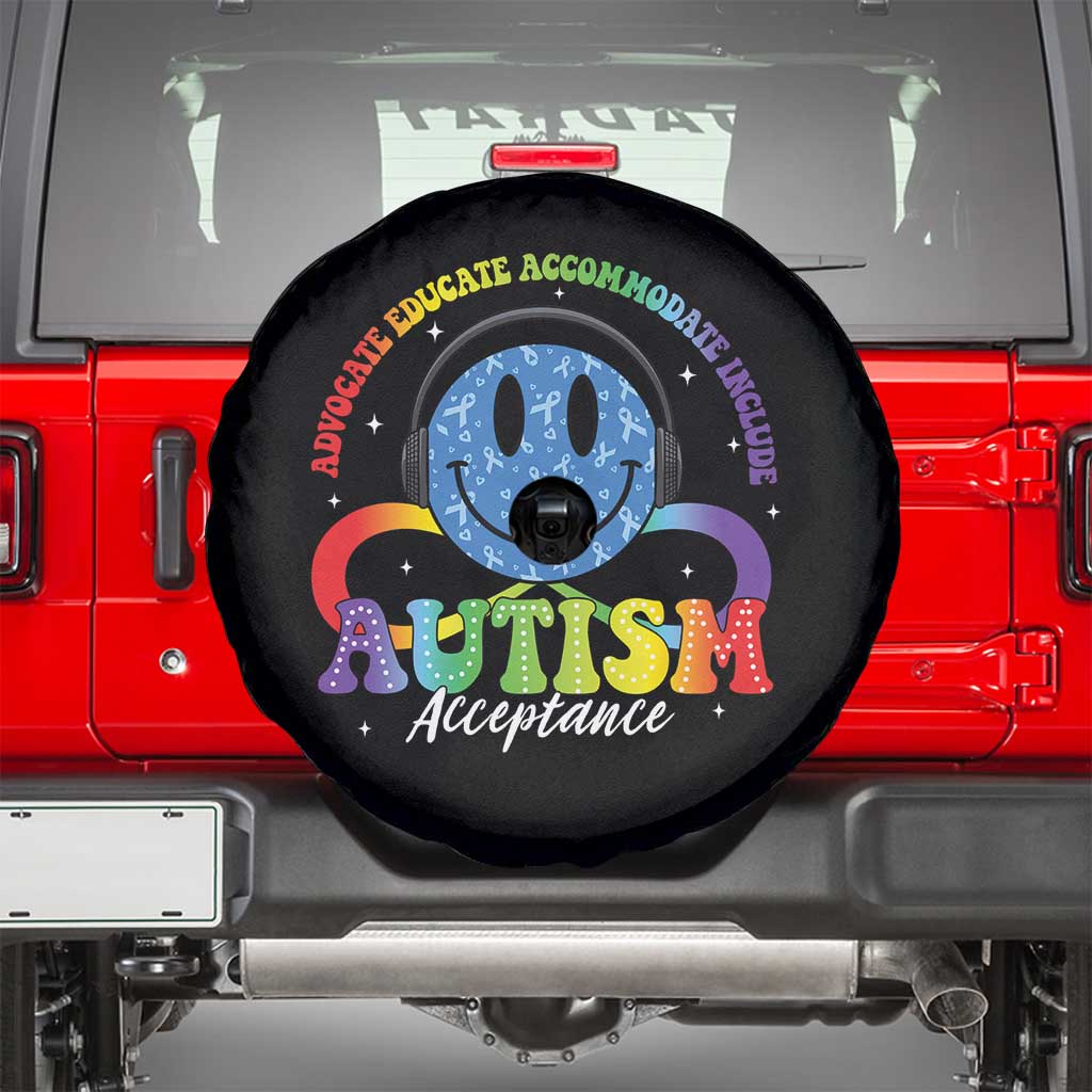 Autism Acceptance Spare Tire Cover Acceptance Special Education Teacher Kids