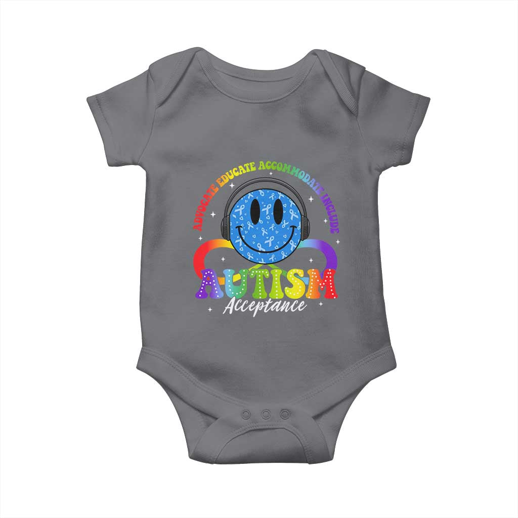 Autism Acceptance Baby Onesie Acceptance Special Education Teacher Kids