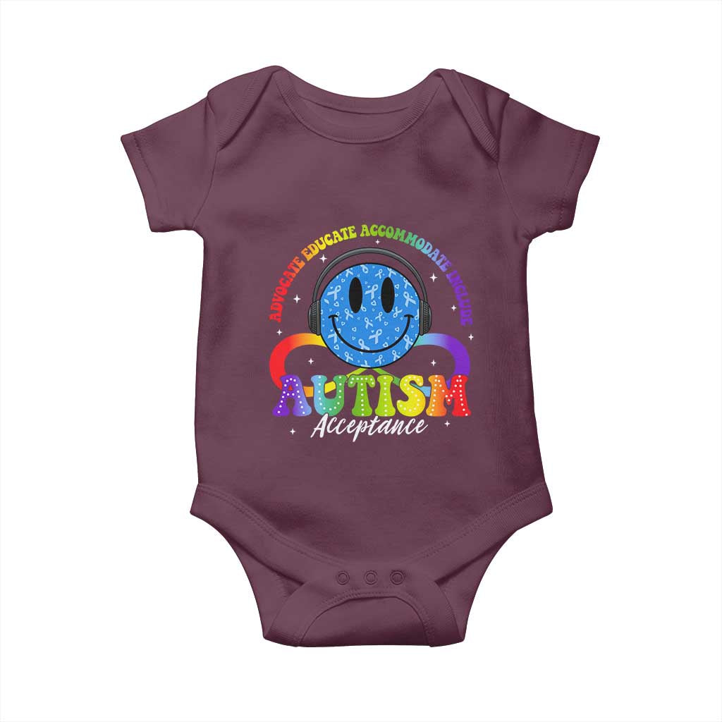 Autism Acceptance Baby Onesie Acceptance Special Education Teacher Kids