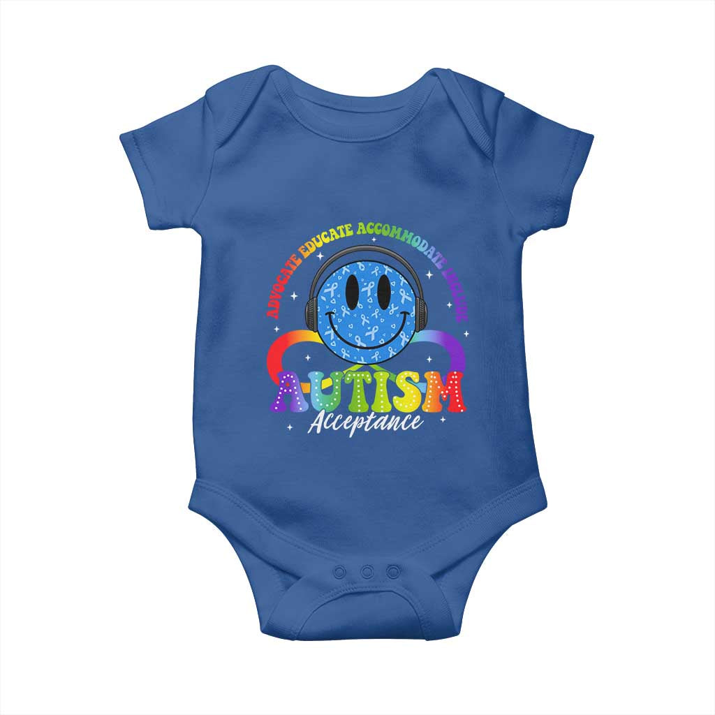 Autism Acceptance Baby Onesie Acceptance Special Education Teacher Kids