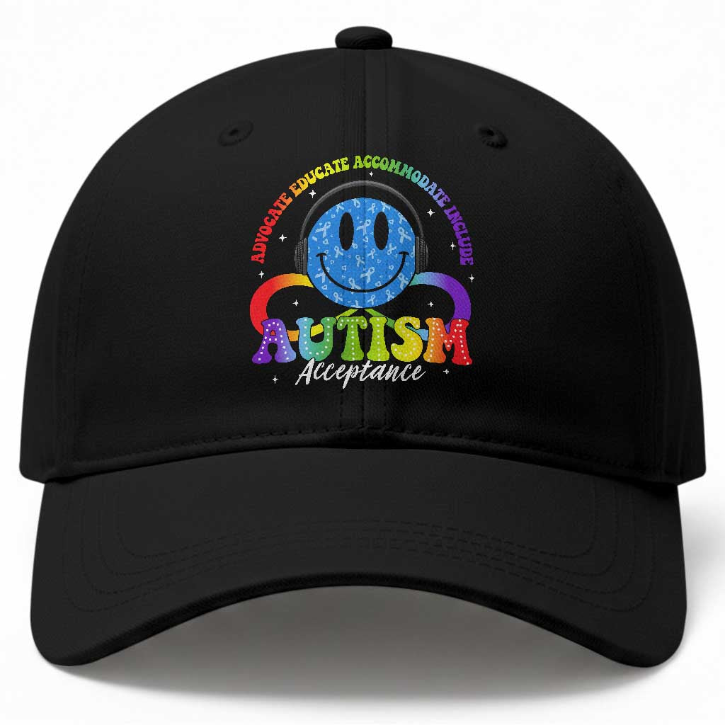 Autism Acceptance Baseball Cap Acceptance Special Education Teacher Kids