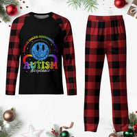 Autism Acceptance Plaid Pajama Set Acceptance Special Education Teacher Kids