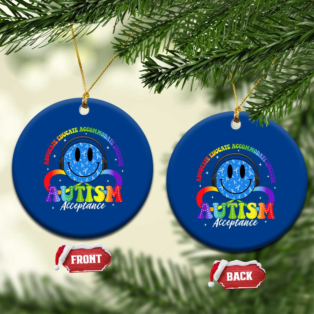 Autism Acceptance Ceramic Ornament Acceptance Special Education Teacher Kids
