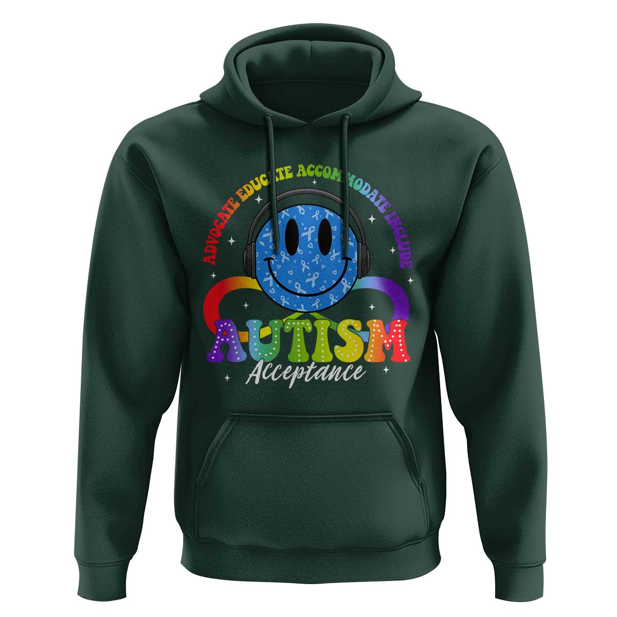 Autism Acceptance Hoodie Acceptance Special Education Teacher Kids