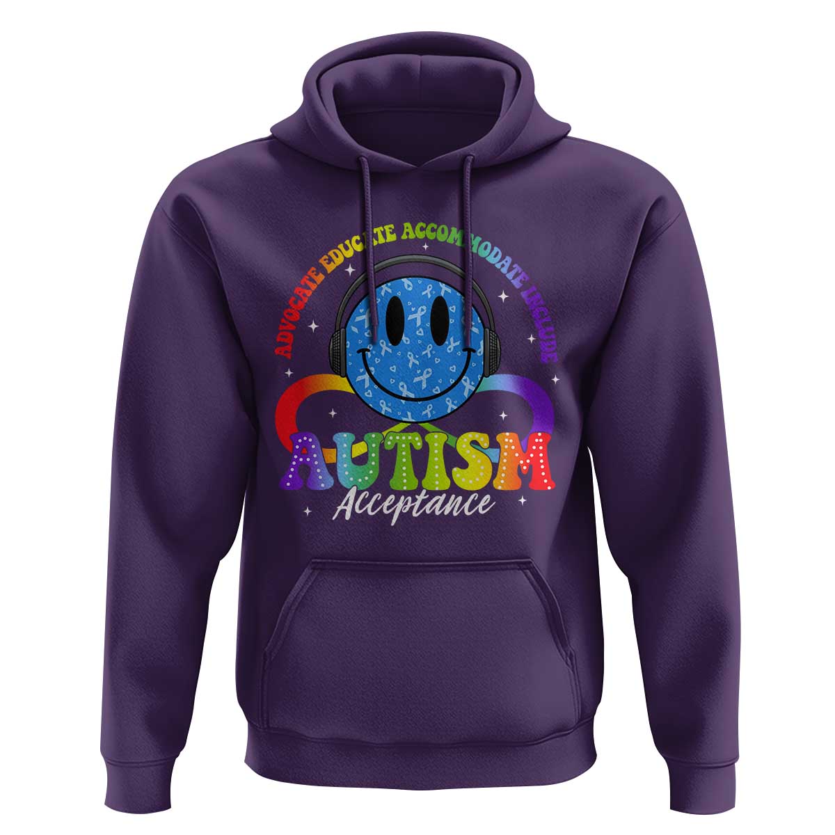 Autism Acceptance Hoodie Acceptance Special Education Teacher Kids