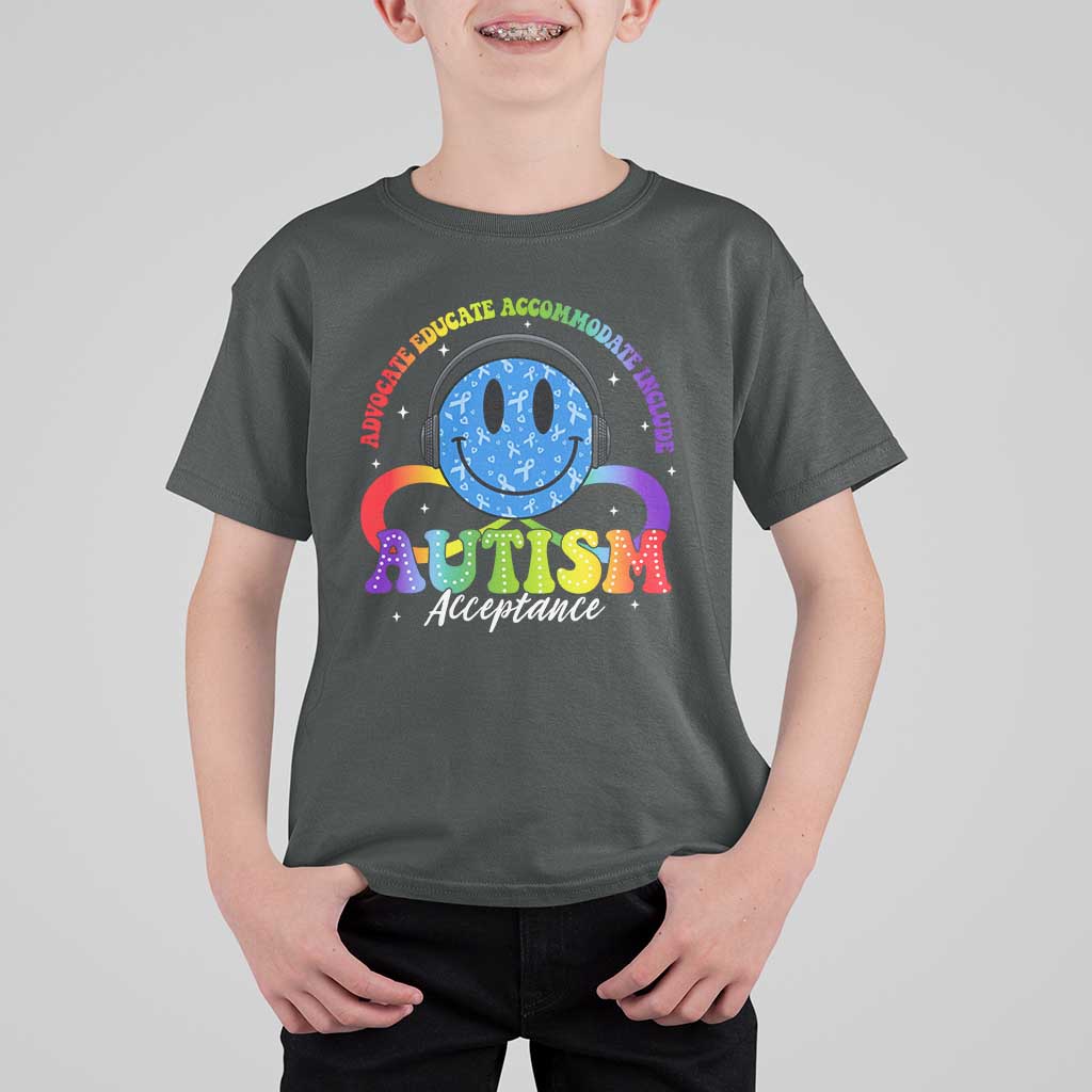 Autism Acceptance T Shirt For Kid Acceptance Special Education Teacher Kids