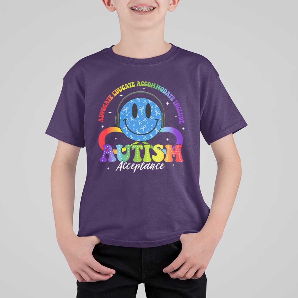 Autism Acceptance T Shirt For Kid Acceptance Special Education Teacher Kids